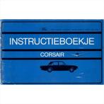 Ford Corsair V4 Instructieboekje 1966 #1 Nederlands, Autos : Divers, Modes d'emploi & Notices d'utilisation, Enlèvement ou Envoi