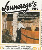 bieretiket België : Louwage KortemarkPils, Collections, Marques de bière, Envoi, Neuf, Autres types, Autres marques