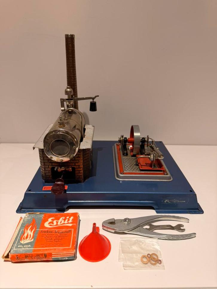 Vintage Wilesco stoommachine, Hobby & Loisirs créatifs, Modélisme | Autre, Utilisé, Enlèvement ou Envoi