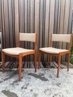 2 Deense vintage stoelen - Vamdrup Stolefabrik, Ophalen of Verzenden, Zo goed als nieuw