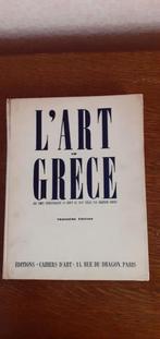 Livre L'art en Grèce par Christian Zervos, Utilisé, Enlèvement ou Envoi
