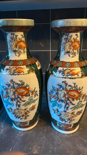 Chinese vazen 60cm beschikbaar voor biedingen