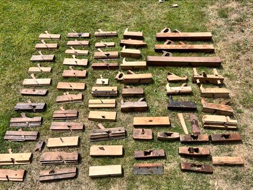 Oude houten schaven – verschillende modellen en maten!, Antiek en Kunst, Antiek | Gereedschap en Instrumenten, Ophalen