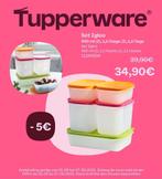 Nieuwe diepvriesdozen set van tupperware, Enlèvement ou Envoi, Neuf