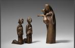 Sculptures en bronze, groupe religieux - Egino Weinert, Enlèvement ou Envoi