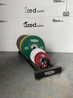 Technogym Olympic Plate Set, Ophalen of Verzenden, Gebruikt, Halterset