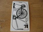 Old Sticker Cycling Course P.K. '78 Pypke Kalksma Provincia, Collections, Autocollants, Sport, Enlèvement ou Envoi, Neuf
