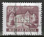 Hongarije 1960-1961 - Yvert 1339A - Kastelen (ST), Affranchi, Envoi