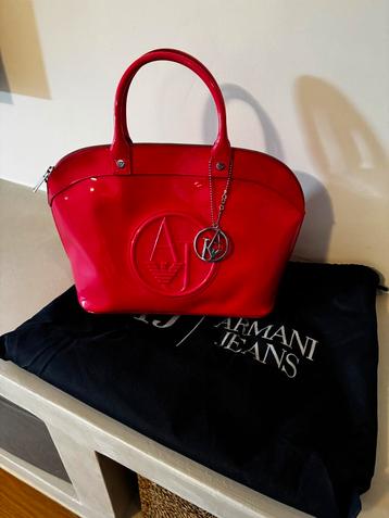 Armani Jeans roze handtas (nooit gebruikt) beschikbaar voor biedingen