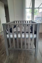 Box Casper Grey Incl. Matras & Boxkleed, Ophalen, Zo goed als nieuw, Rechthoekig, In hoogte verstelbaar