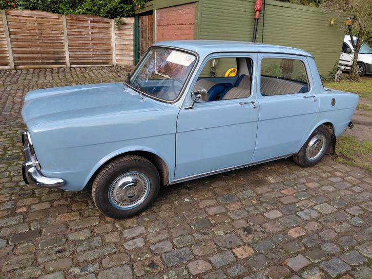 Simca 1000 bwj 1965. Origineel 26000 km., Auto's, Oldtimers, Particulier, Benzine, 4 deurs, Handgeschakeld, Blauw, Ophalen