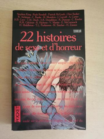 22 histoires de sexe et d'horreur de Stephen King et autres beschikbaar voor biedingen