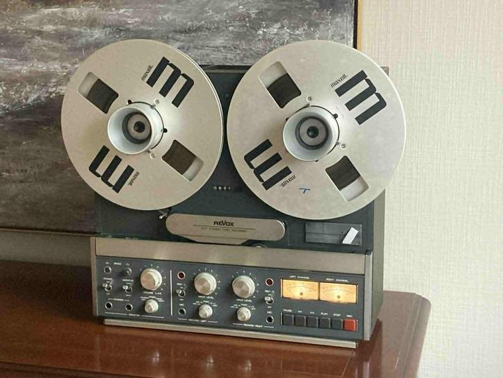 Revox B77 professionele bandrecorder, Audio, Tv en Foto, Bandrecorder, Bandrecorder, Ophalen