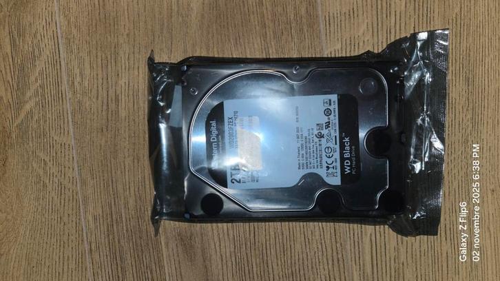 WD Black 2TB – WD2003FZEX, Informatique & Logiciels, Disques durs, Neuf, Enlèvement