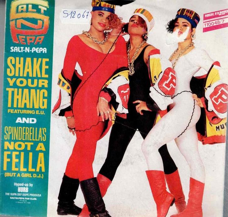 Vinyl, 7"   -   Salt 'N' Pepa Featuring E.U. – ....., Cd's en Dvd's, Vinyl | Overige Vinyl, Overige formaten, Ophalen of Verzenden