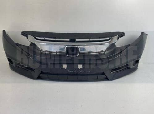 Bumper HONDA CIVIC X SEDAN 2016- Voorbumper 003, Auto-onderdelen, Carrosserie, Bumper, Voor, Gebruikt, 6 maanden garantie, Ophalen of Verzenden