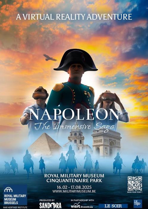 2 x e-kaartjes voor Napoleon: The Immersive Epic Expo, Tickets en Kaartjes, Beurzen, Augustus