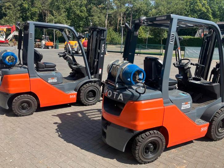 Toyota 2.5 ton gas heftruck NIEUW koopje, Zakelijke goederen, Machines en Bouw | Heftrucks en Intern transport, Heftruck, Ophalen