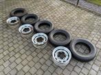 Kever of Porsche 356 stijl velgen met 5x Michelin XZX, Auto-onderdelen, Ophalen, Band(en)