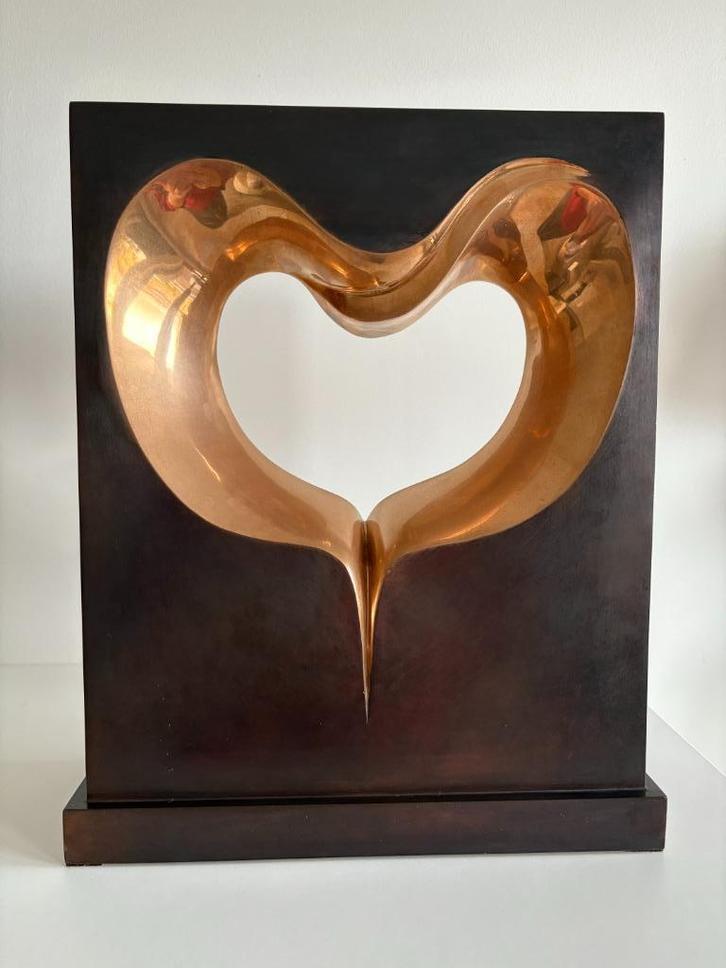 Etienne Desmet - beeld brons, Antiquités & Art, Art | Sculptures & Bois, Enlèvement