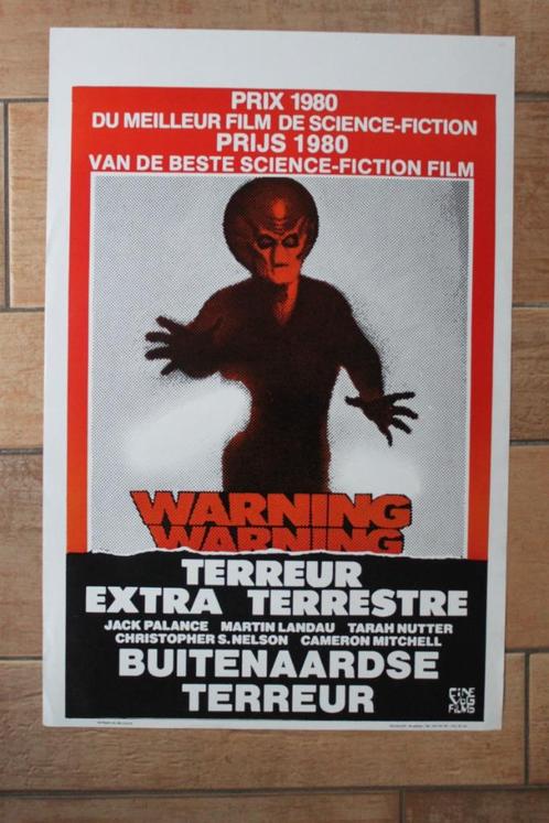 filmaffiches Without Warning 1980 filmposter, Verzamelen, Posters, Zo goed als nieuw, Film en Tv, A1 t/m A3, Rechthoekig Staand