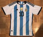 Argentinië Messi Voetbalshirt Nieuw WorldCup Qatar 2022, Comme neuf, Envoi