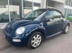 Volkswagen Beetle 1.9 TDI cabrio in goede staat, Auto's, Volkswagen, Lederen bekleding, Cabriolet, Blauw, Leder