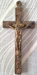 bronzen kruisbeeldje, Antiek en Kunst, Antiek | Religieuze voorwerpen, Ophalen