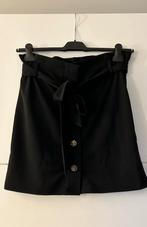 Shein zwarte rok met riem, Zwart, Maat 46/48 (XL) of groter, Ophalen of Verzenden, Zo goed als nieuw