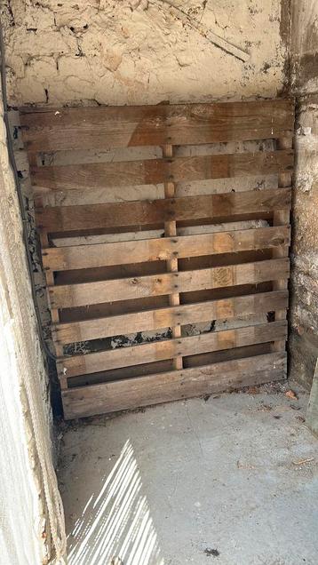 Pallet, Enlèvement, Utilisé, Palette
