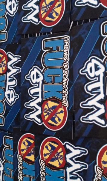 Krc genk stickers f*ck stvv beschikbaar voor biedingen