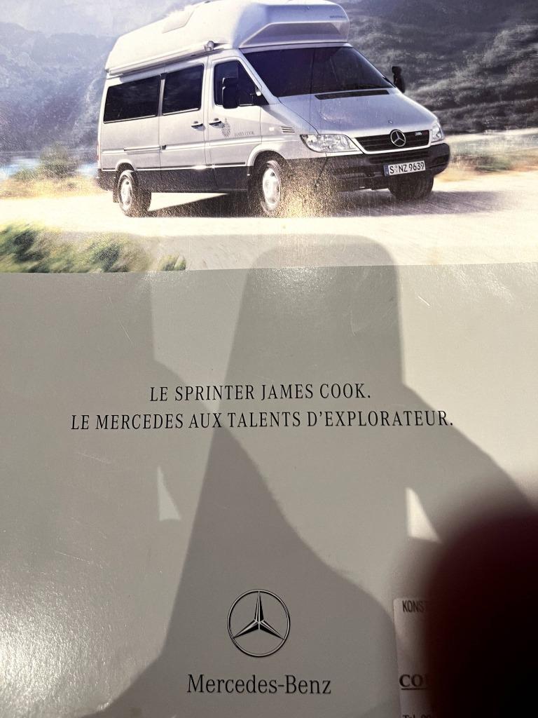Brochure automobile Mercedes, Enlèvement ou Envoi, Mercedes