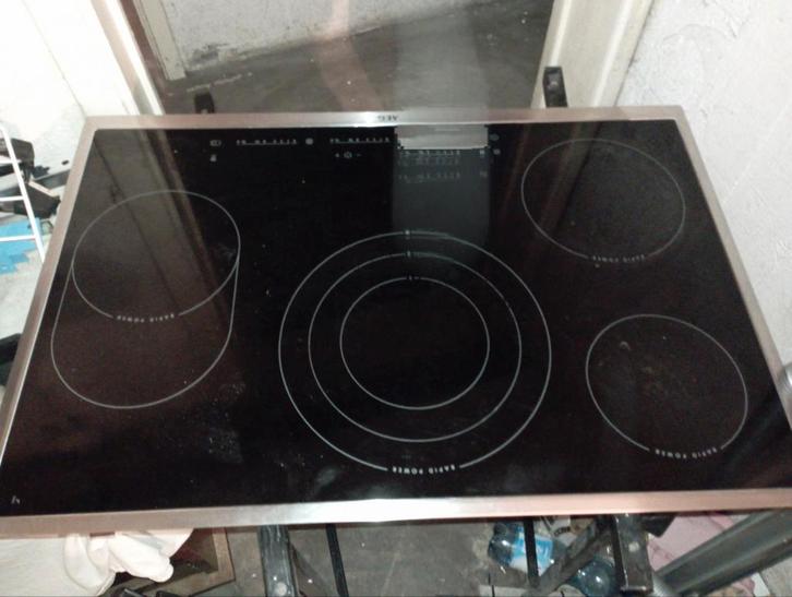 Taque de cuisson AEG + Plan de travail, Electroménager, Tables de cuisson, Utilisé, Enlèvement