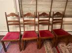 Chaises, Maison & Meubles, Chaises, Enlèvement, Utilisé, Tissus, Quatre