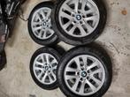 4 BMW E90 Series 3 5x120 velgen en 205/55/16 winterbanden, Auto-onderdelen, Banden en Velgen, Ophalen, Winterbanden, Band(en)