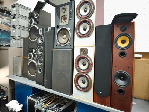 Vintage speakers 2 en 3 weg, Audio, Tv en Foto, Luidsprekerboxen, Zo goed als nieuw, Philips, Ophalen of Verzenden