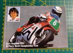 Sticker Aprilia AF1 250 Loris Reggiani 1987 Marlboro, Ophalen of Verzenden