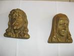 plaque riligeuse en bronze, Antiquités & Art, Enlèvement