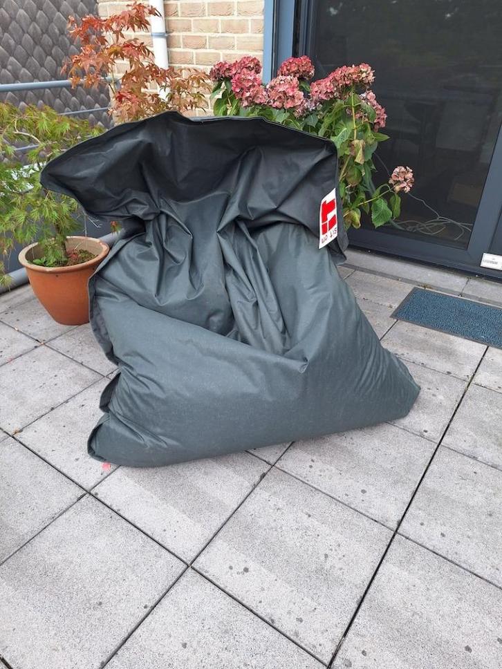 zitzak / beanbag, Huis en Inrichting, Zitzakken, Gebruikt, Zitzak, Grijs, Ophalen