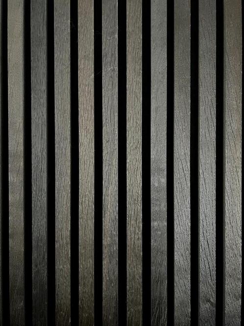 Silent Lines Accoustisch wandpaneel - Gerookt eiken (nieuw), Doe-het-zelf en Bouw, Platen en Panelen, Nieuw, Hout, 20 tot 50 mm