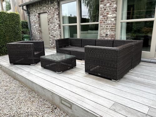 Luxe Loungeset Castle Line met kussen, Tuin en Terras, Tuinmeubel-accessoires, Zo goed als nieuw, Ophalen