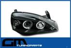 # Angel eyes koplampen opel corsa C led # zwarte uitvoering, Ophalen of Verzenden, Nieuw, Opel