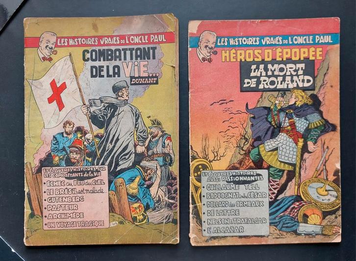 Dupuis 2 albums EO 1954 les histoires de L'oncle Paul, Livres, BD, Enlèvement ou Envoi