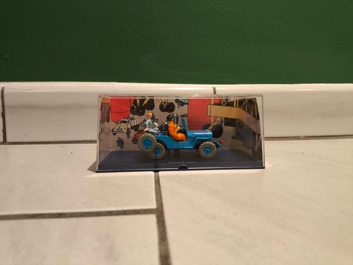 Kuifje/Tintin Auto 1/24 - Objectif Lune (Moulinsart/Hergé), Collections, Personnages de BD, Utilisé, Statue ou Figurine, Tintin