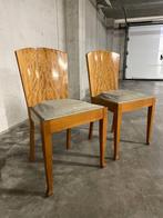 2 Art Deco stoelen, Antiek en Kunst, Ophalen