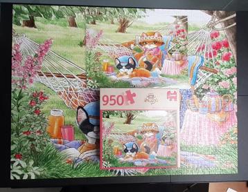 Diverse puzzels JUMB0 950 stukjes beschikbaar voor biedingen