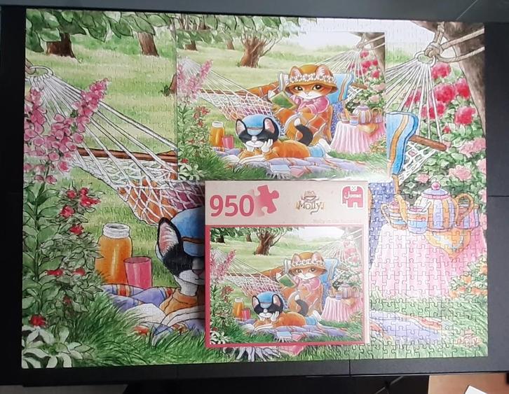 Diverse puzzels JUMB0 950 stukjes, Hobby en Vrije tijd, Denksport en Puzzels, Zo goed als nieuw, Legpuzzel, 500 t/m 1500 stukjes