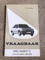 Vraagbaak Opel Kadett E benzinemodellen 1984-1986, Ophalen of Verzenden