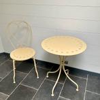 Table et chaise en métal Casa en parfait état, Jardin & Terrasse, Tables de jardin, Comme neuf, Métal