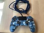 Spelconsole Sony blauw camouflage, Games en Spelcomputers, Ophalen, Zo goed als nieuw